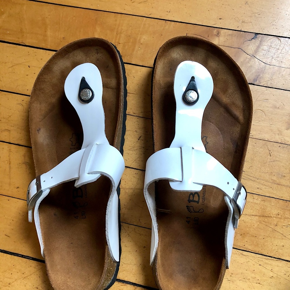 Birkenstock Betulas in summer white!